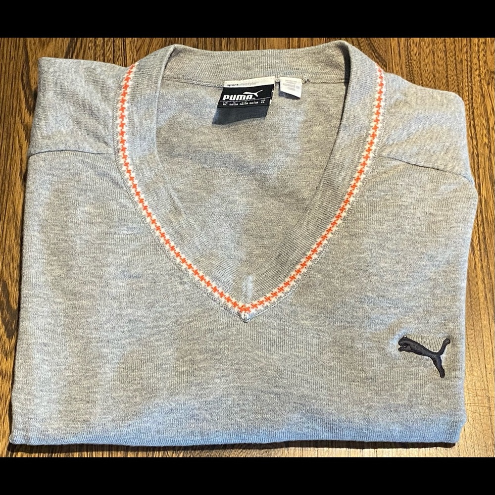 Puma Golf V Neck X Large Sweater
